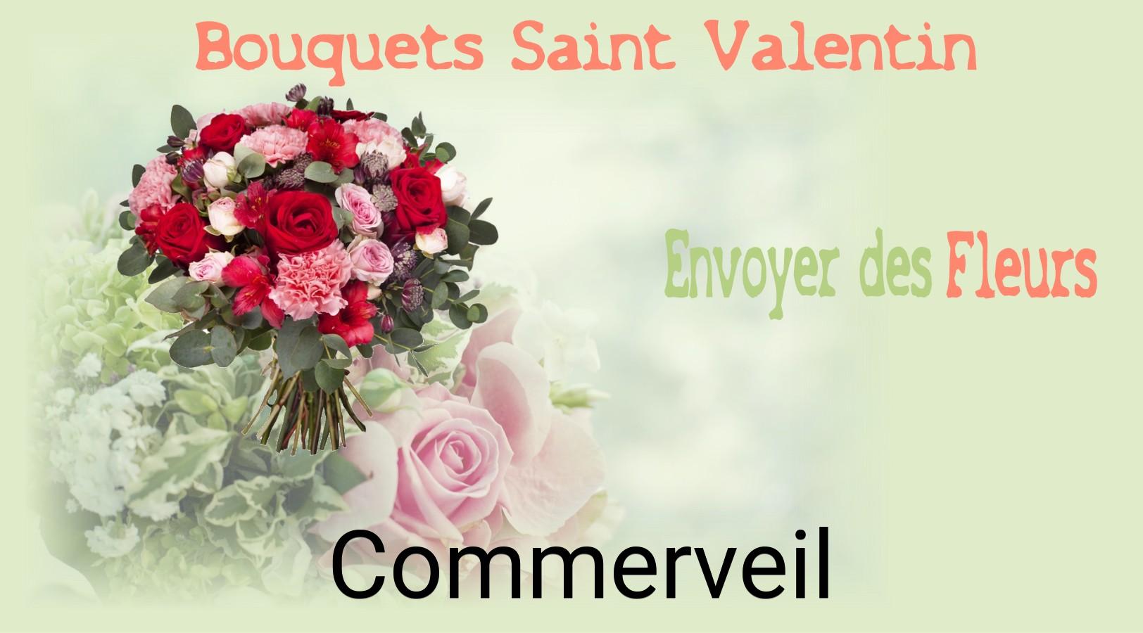 Roses de Saint-Valentin livrées à Commerveil